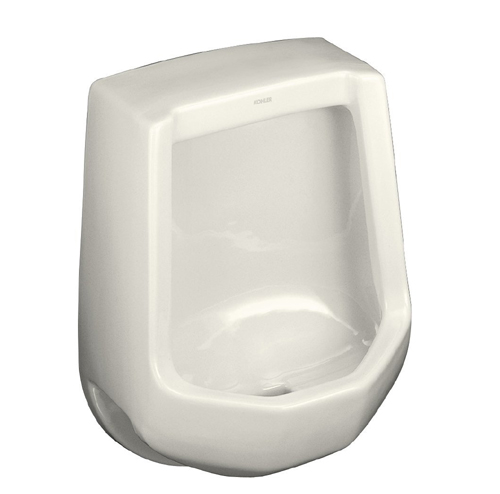 Kohler K-4989-R-96 Freshman Urinal with Rear Spud - Biscuit
